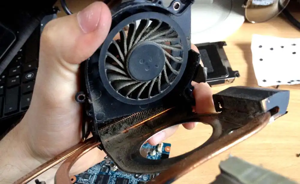 Чистка ноутбука HP от пыли в Красноярске | Замена термопасты