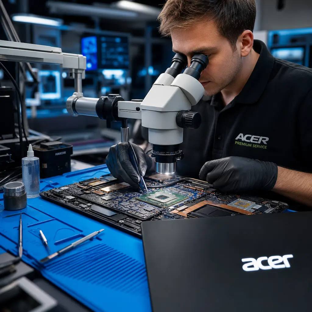 Замена видеокарты ноутбука Acer в Красноярске