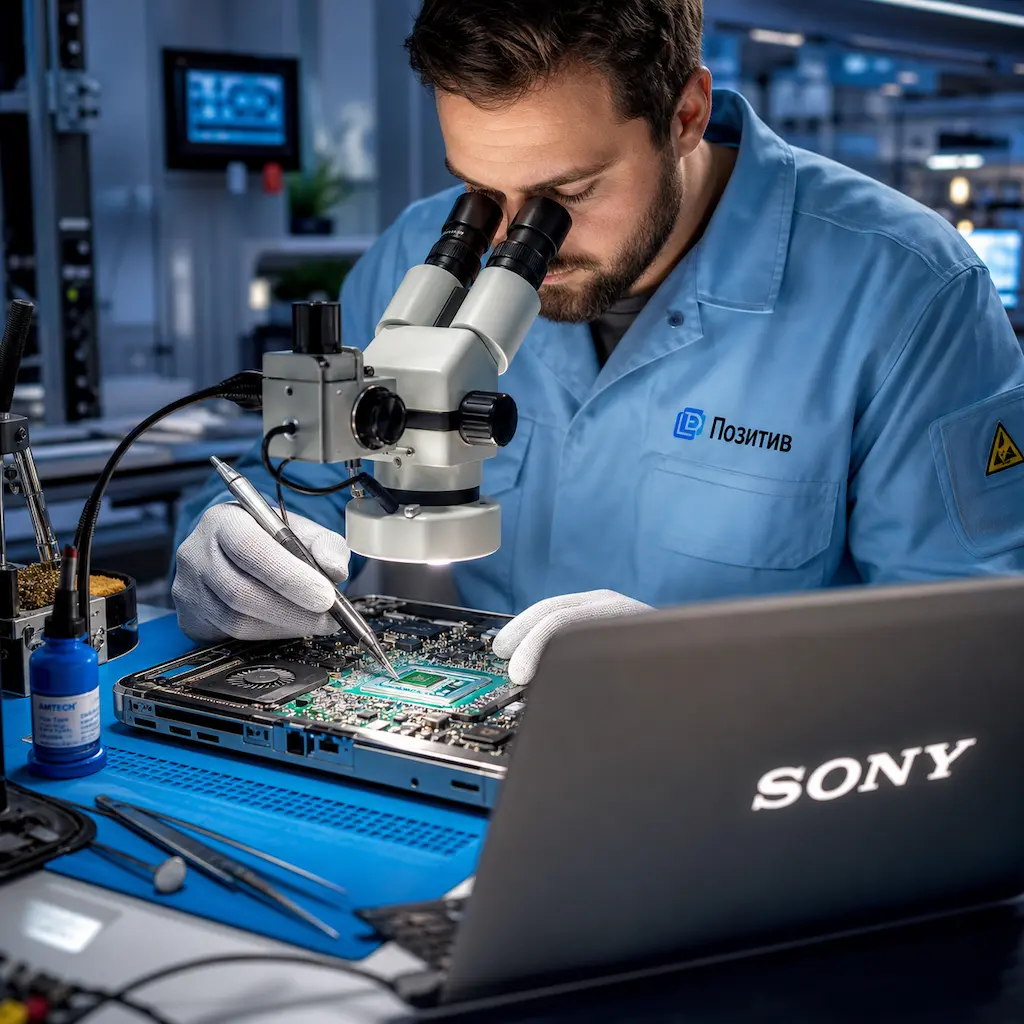Замена видеокарты ноутбука Sony в Красноярске