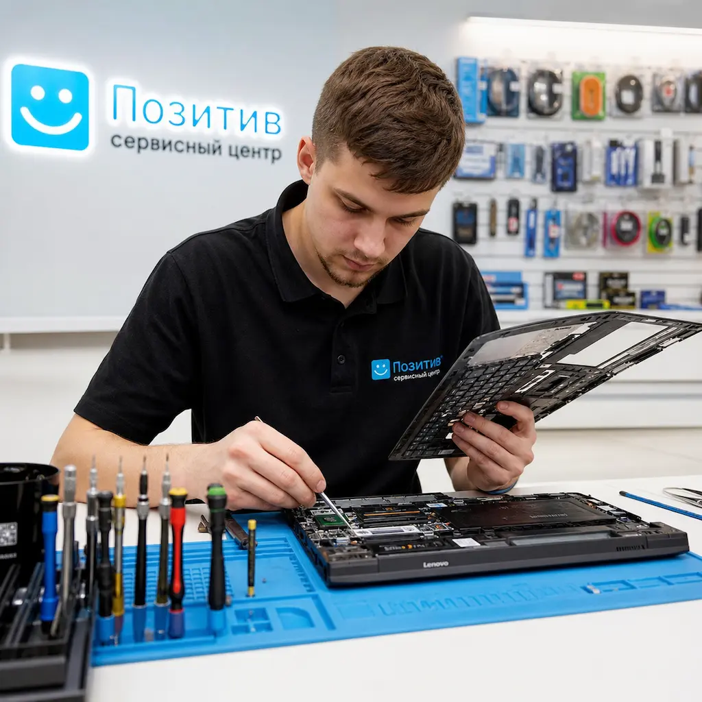 заменить клавиатуру на ноутбуке Lenovo в Красноярске