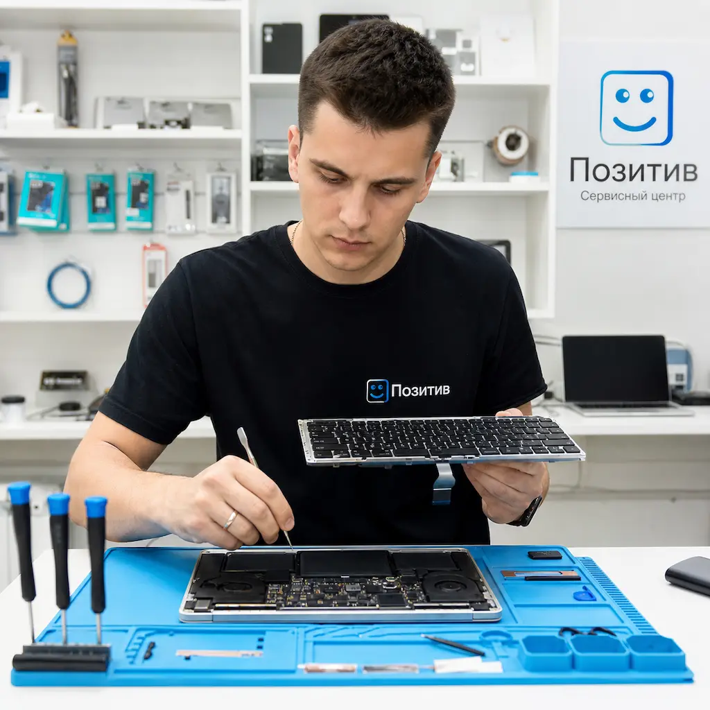 заменить клавиатуру на Apple Macbook в Красноярске