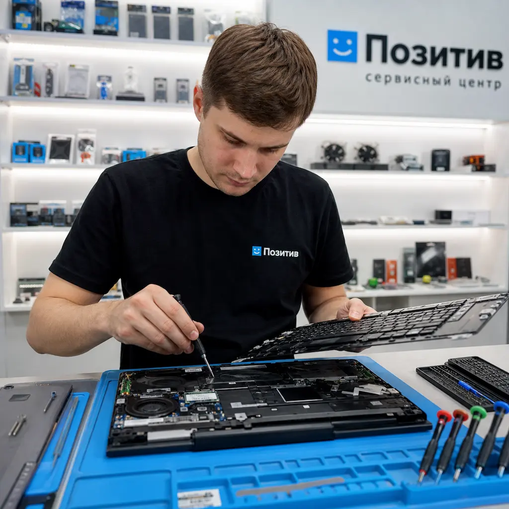 заменить клавиатуру на ноутбуке Samsung в Красноярске