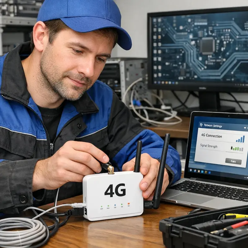 Настройка 4G модема в Красноярске