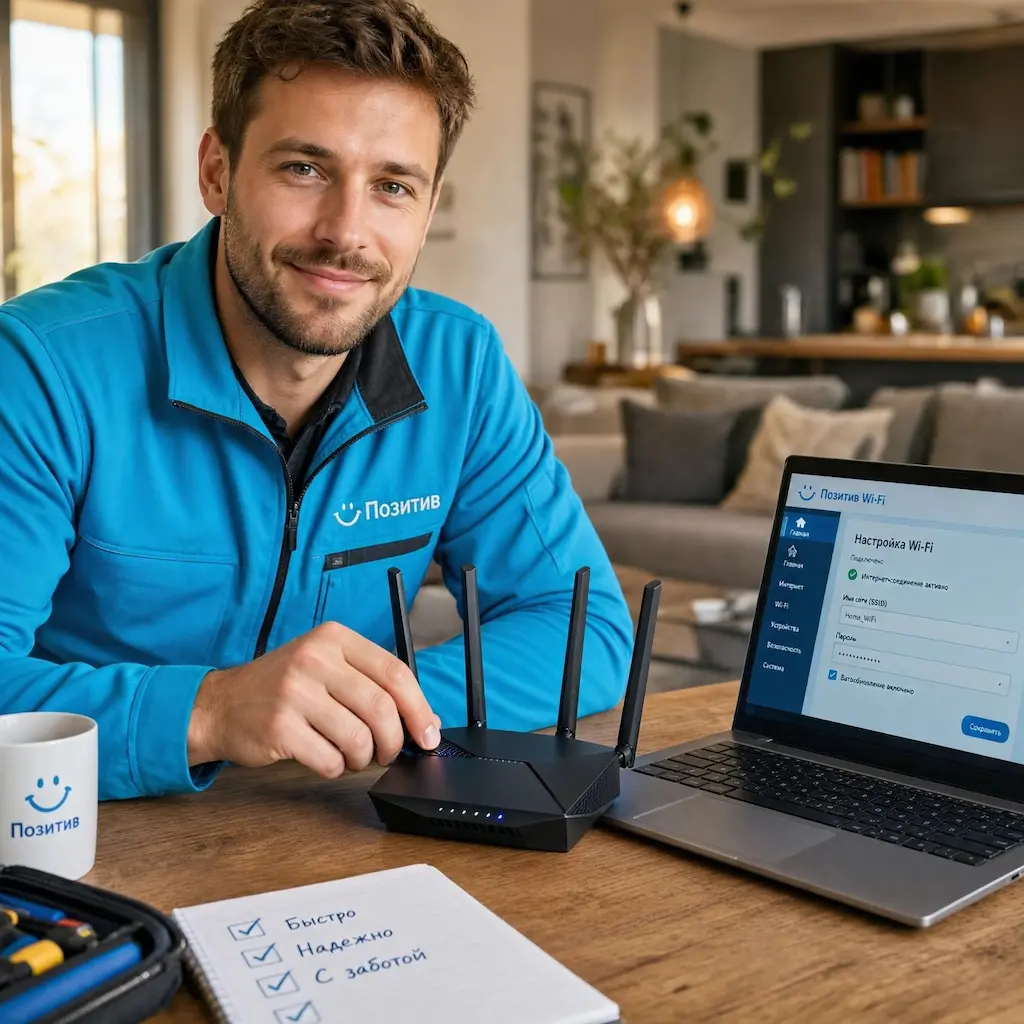 Настроить wi-fi роутер в Красноярске