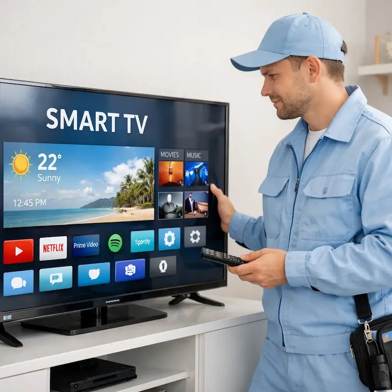 Настройка Smart TV в Красноярске