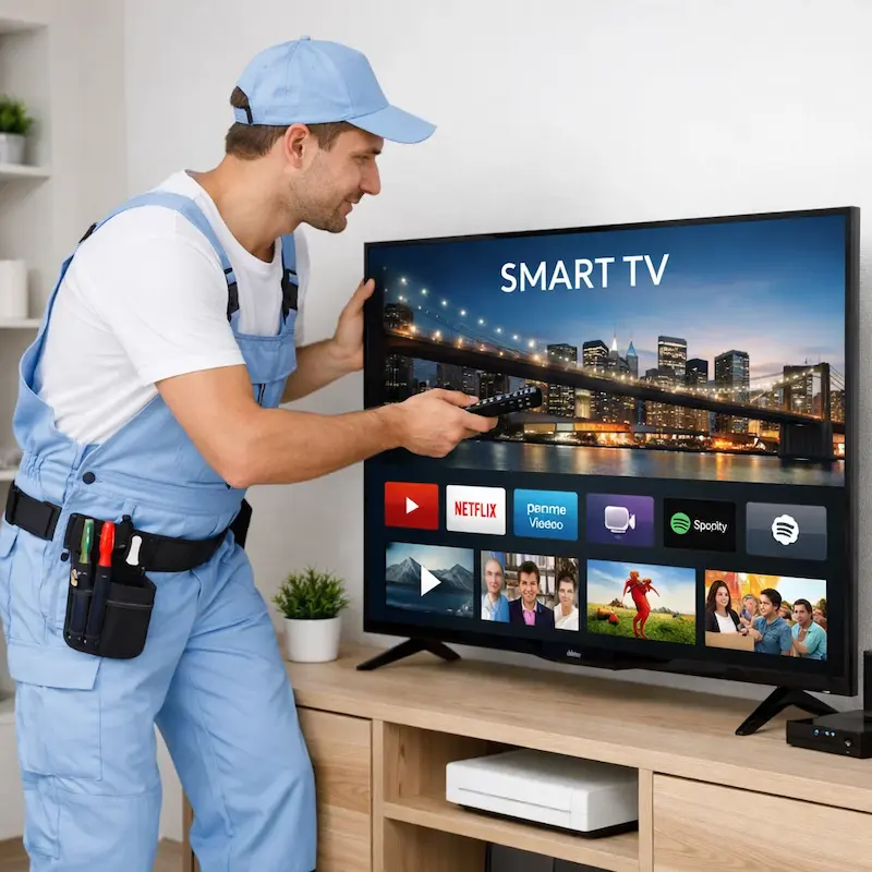 Как вызвать мастера для настройки Smart TV в Красноярске