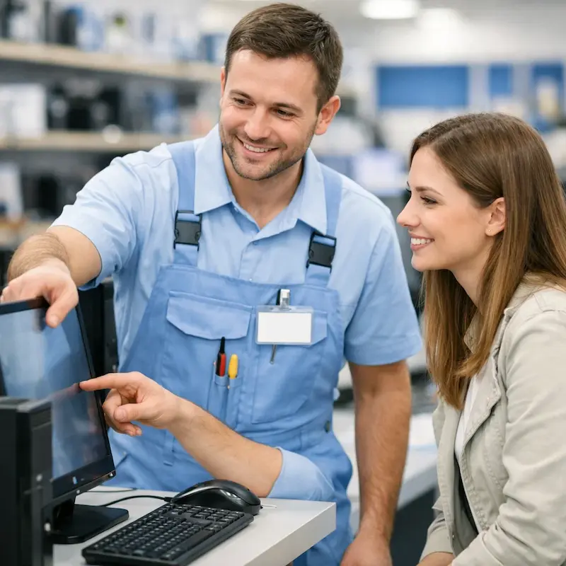 Помощь в выборе компьютера и комплектующих в Красноярске