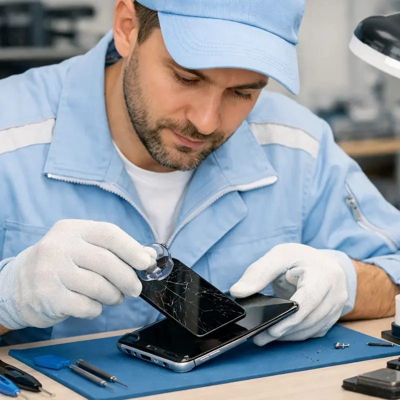 Заменить сенсорное стекло на смартфоне в Красноярске