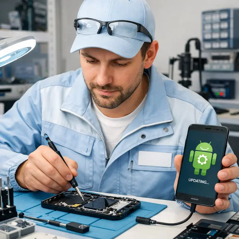 Настройка системы Android в Красноярске