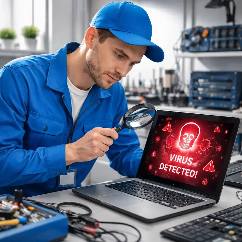 Поиск компьютерных вирусов в Красноярске